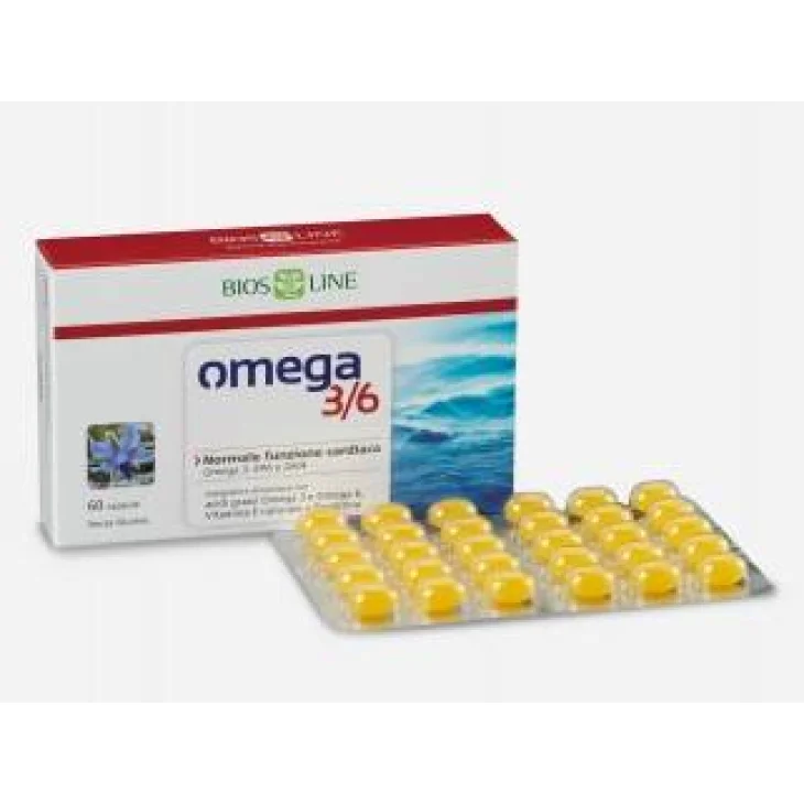 Bios Line Omega 3/6 Integratore per la Funzione Cardiaca