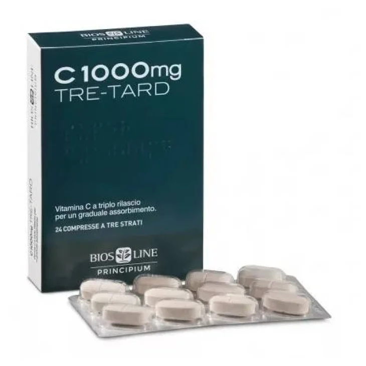 Bios Line Principium C1000 mg Tre-Tard Integratore Vitaminico