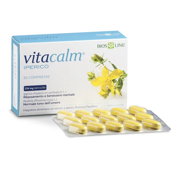 Bios Line Vitacalm Iperico Tavolette Integratore per l'Umore