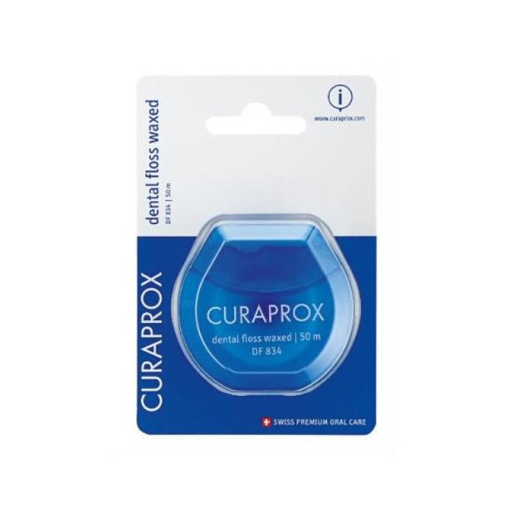 Curaprox Dental Floss Filo interdentale cerato DF 834 40 metri