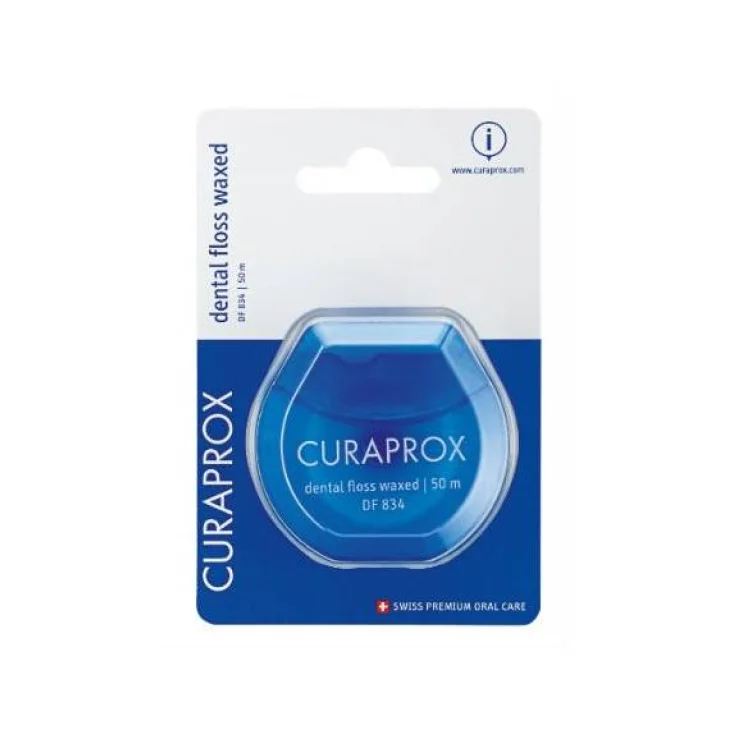 Curaprox Dental Floss Filo interdentale cerato DF 834 40 metri