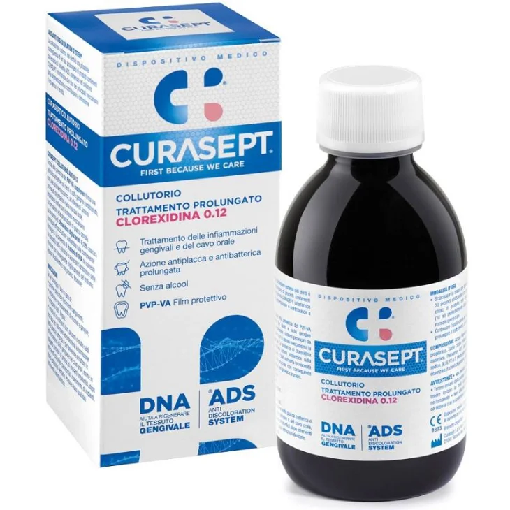 Curasept Ads Clorexidina 0.12 Collutorio intensivo antiplacca 200 ml