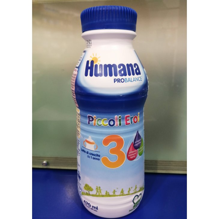 Humana 3 ProBalance Piccoli Eroi Latte di crescita liquido 470 ml