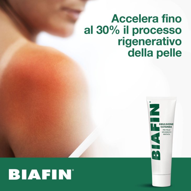Biafin Emulsione Idratante Corpo Ideale per Scottature 100 ml