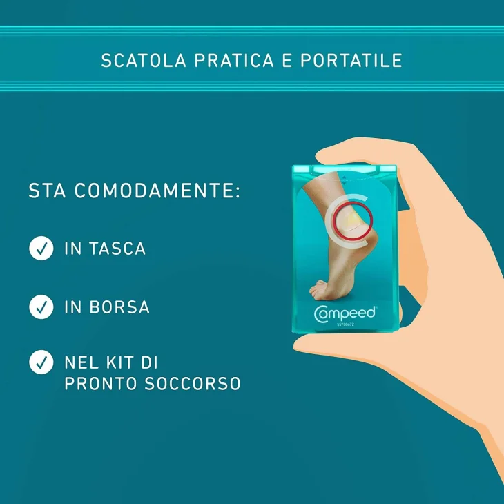 Compeed Vesciche Cerotti Formato Medio 5 pezzi