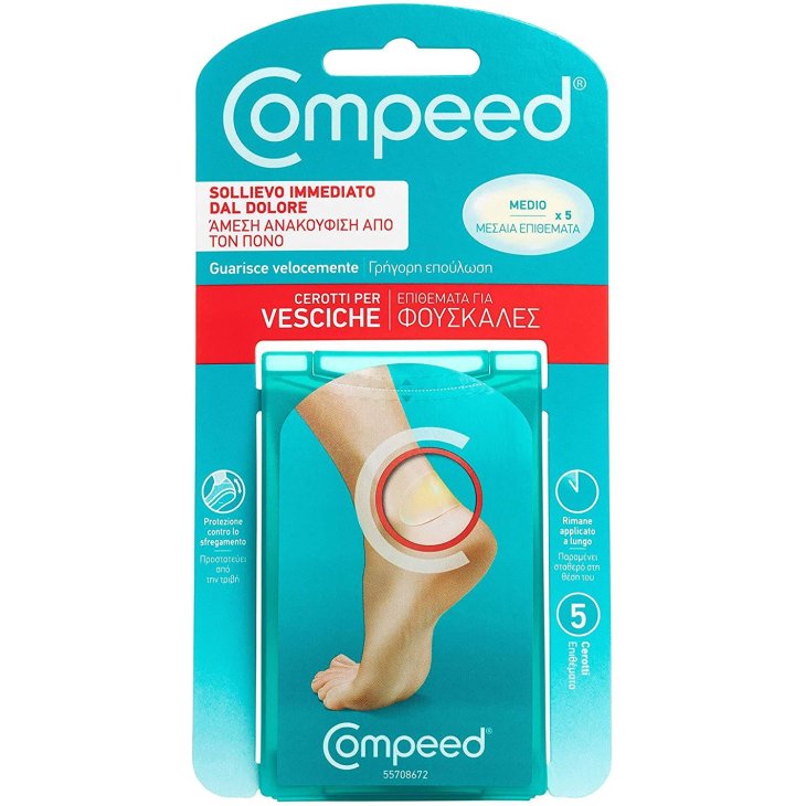 Compeed Vesciche Cerotti Formato Medio 5 pezzi