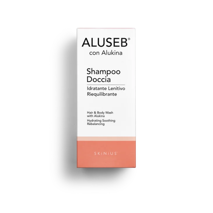Skinius Aluseb Shampoo Doccia Idratante e Riequilibrante 125 ml