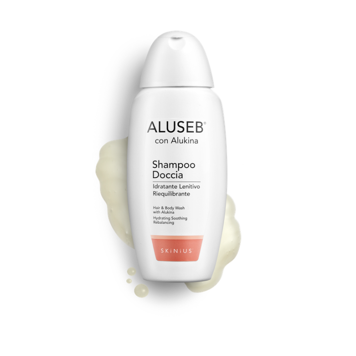 Skinius Aluseb Shampoo Doccia Idratante e Riequilibrante 125 ml