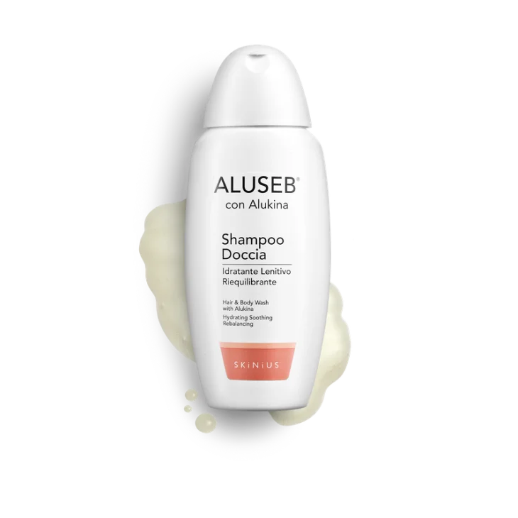 Skinius Aluseb Shampoo Doccia Idratante e Riequilibrante 125 ml