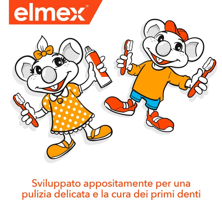 Elmex Educativo Bimbi Spazzolino morbido per bambini 0-3 Anni 1 pezzo