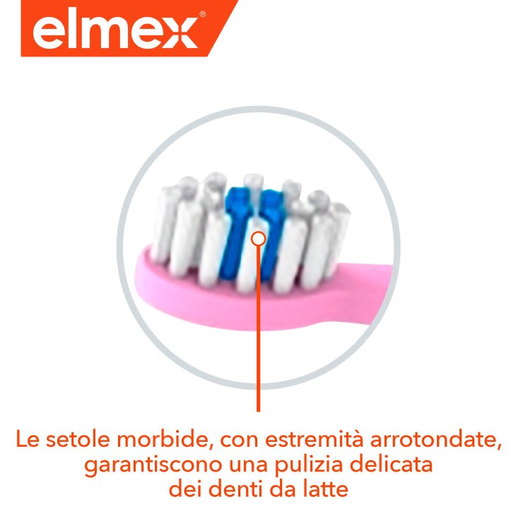 Elmex Educativo Bimbi Spazzolino morbido per bambini 0-3 Anni 1 pezzo