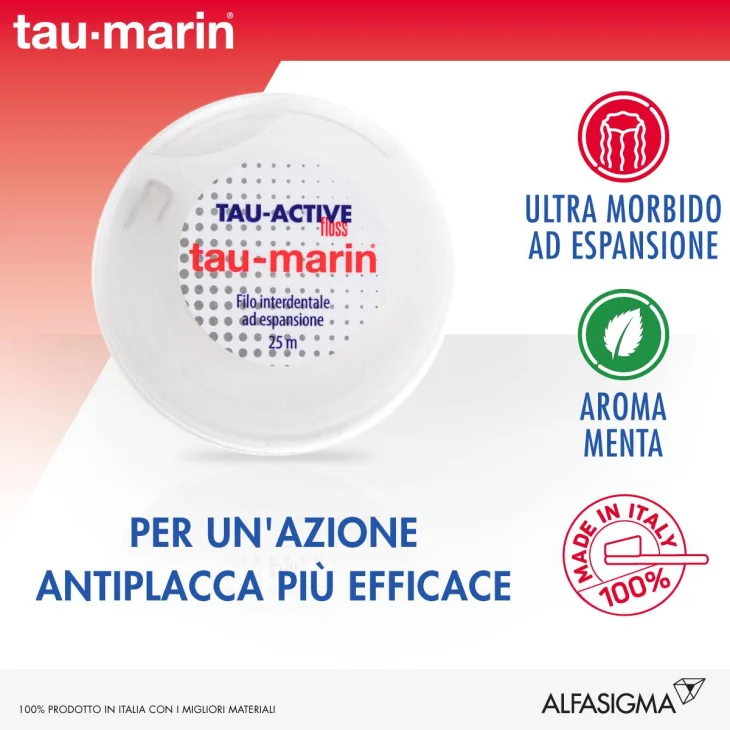 Tau-Marin Active Filo Interdentale 25 metri