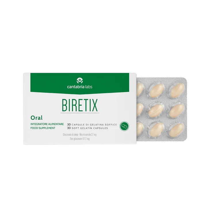 Difa Cooper Biretix Oral Integratore per la Pelle