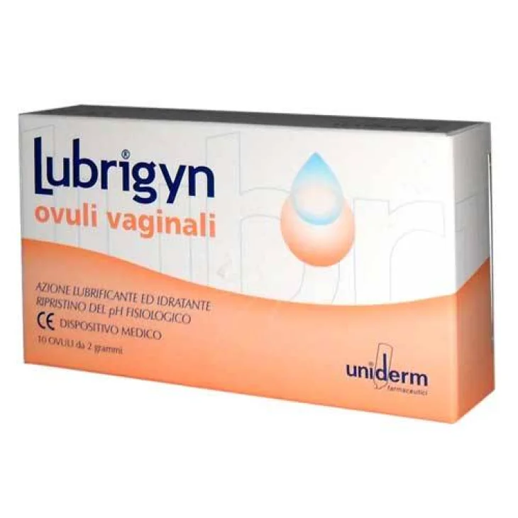 Uniderm Lubrigyn Ovuli Vaginali 10 ovuli