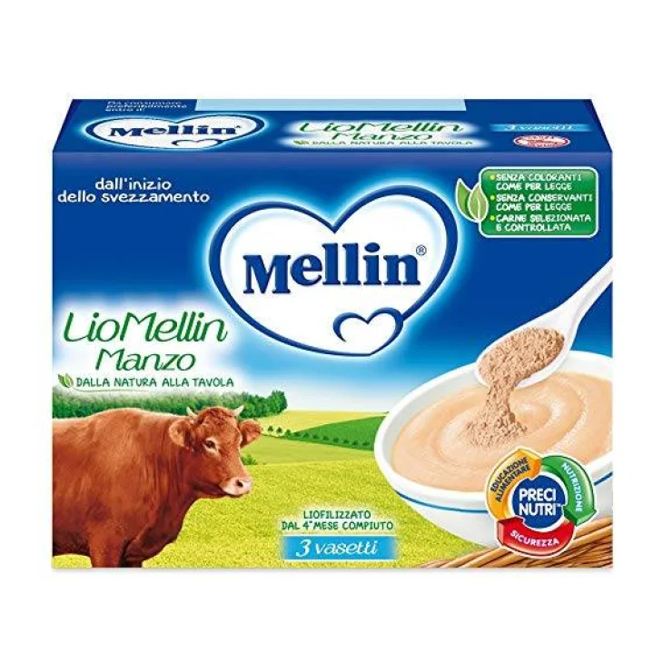 Mellin Liofilizzato alla Carne di Manzo