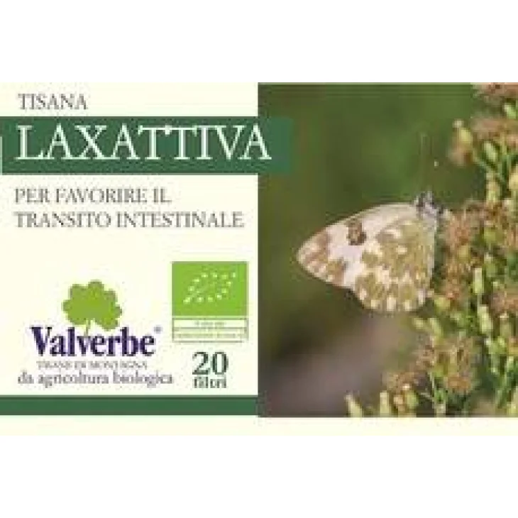 Valverbe Tisana Laxattiva Bio per il Transito Intestinale 20 filtri bio