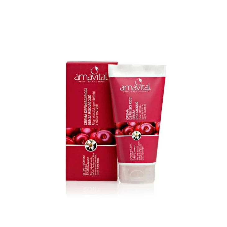 Oficine Cleman Amavital Capelli Ricci e Mossi Crema Definisci Ricci Senza Risciacquo