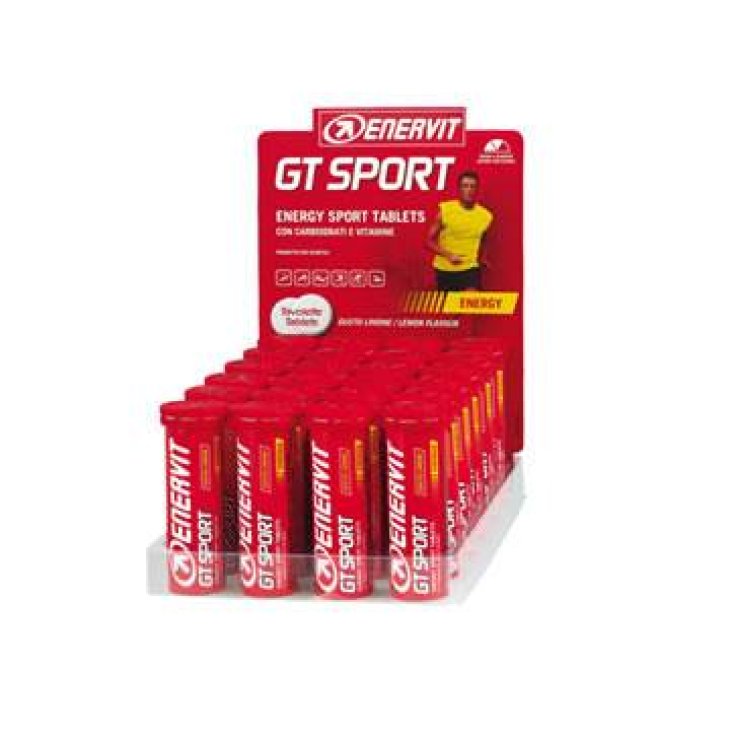 Enervit Gt Sport Tavolette Energetiche al Limone 24 tavolette