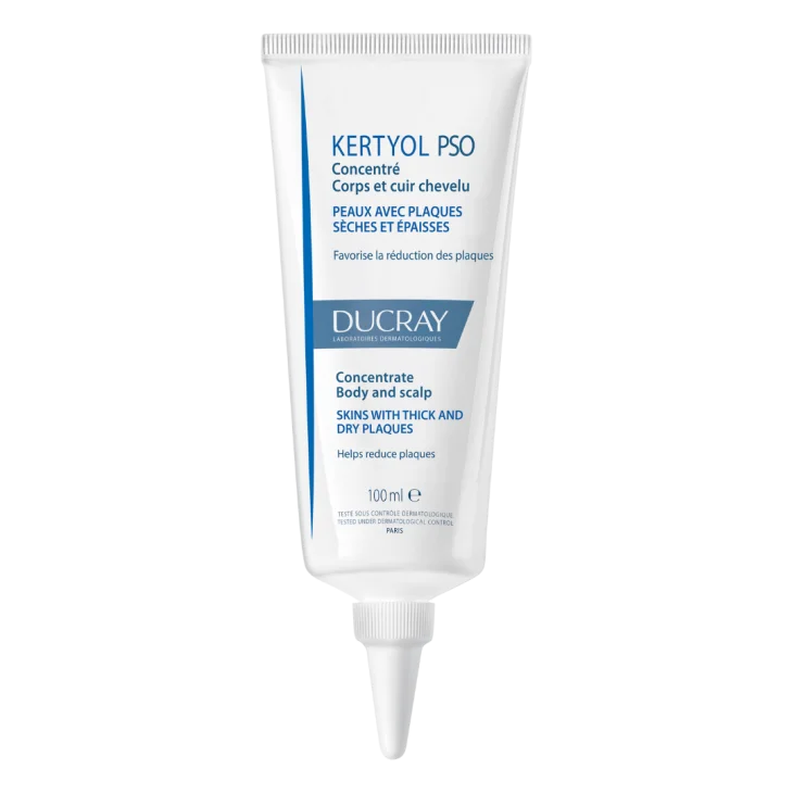 Ducray Kertyol Pso Concentr&eacute; Uso Localizzato Crema per Psoriasi Capelli/Corpo 100 ml