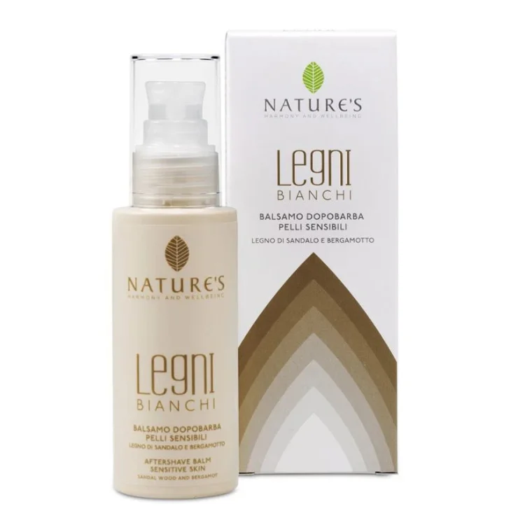 Nature's Legni Bianchi Fluido Dopobarba per Pelli Sensibili 100 ml Nature's Legni Bianchi Fluido Dopobarba per Pelli Sensibili 100 ml