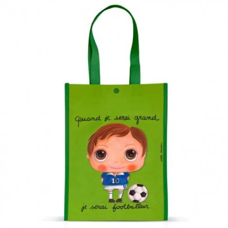 Label'tour Mini Shopping Bag per Bambini Calciatore