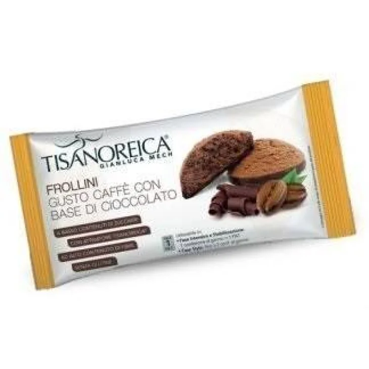 Tisanoreica Style Frollini dietetici 50 g Gusto caffè con base cioccolato