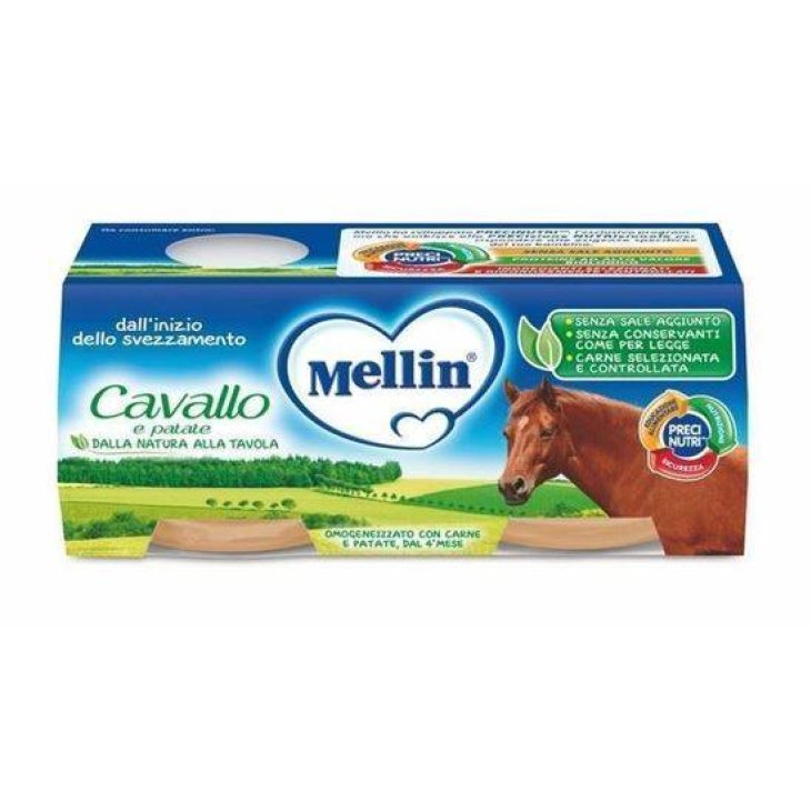 Mellin Omogeneizzato di Carne di Cavallo e Patate