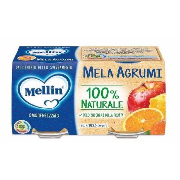 Mellin Omogeneizzato Gusto Mela e Agrumi
