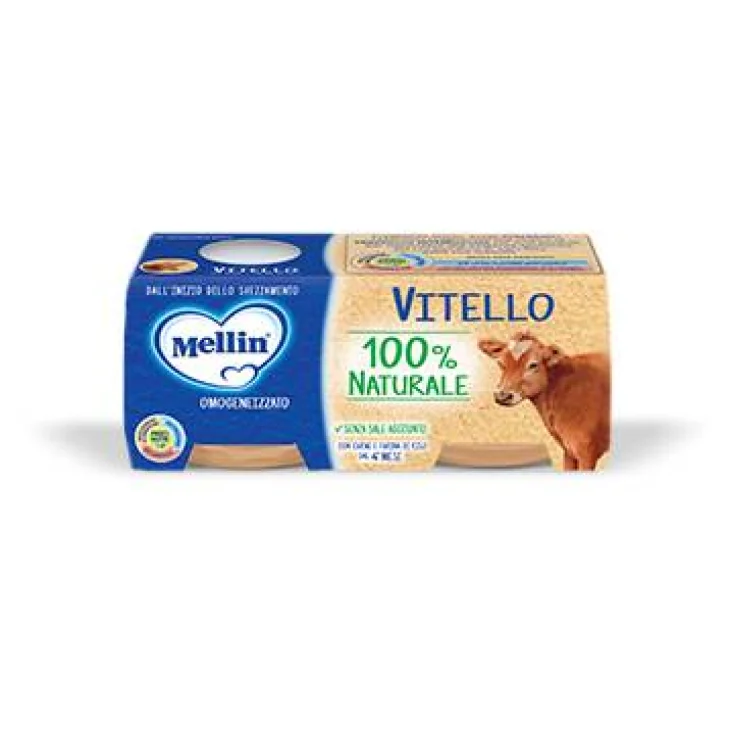 Mellin Omogeneizzato Gusto Vitello 2 vasetti