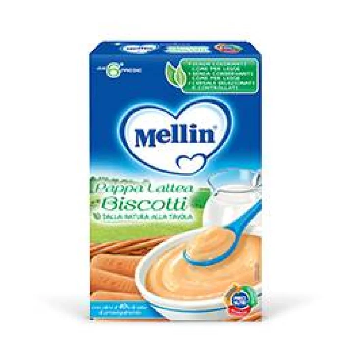 Mellin Pappa Lattea con Biscotti