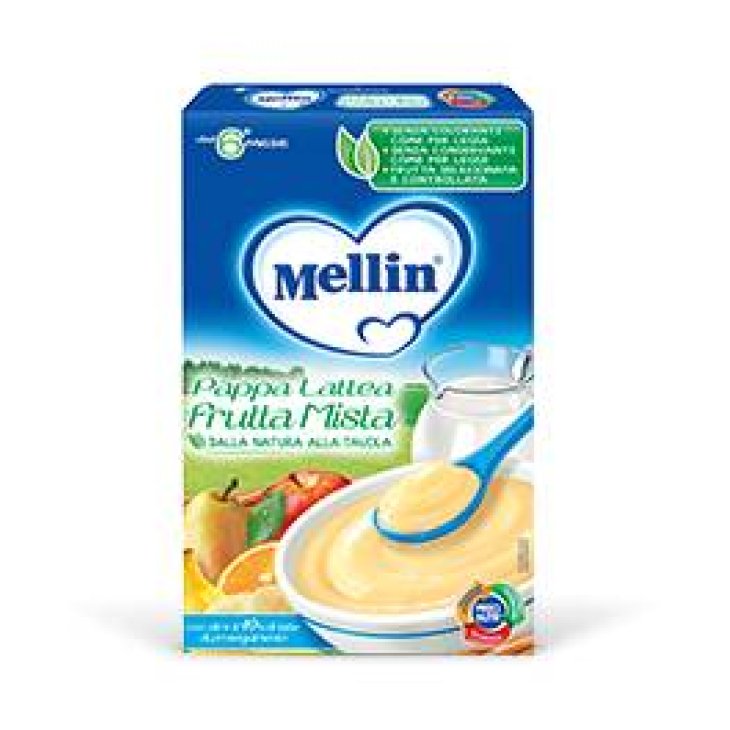 Mellin Pappa Lattea con Frutta Mista