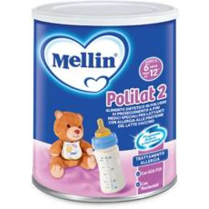 Mellin Polilait 2 Latte Speciale Trattamento Allergie 400 g