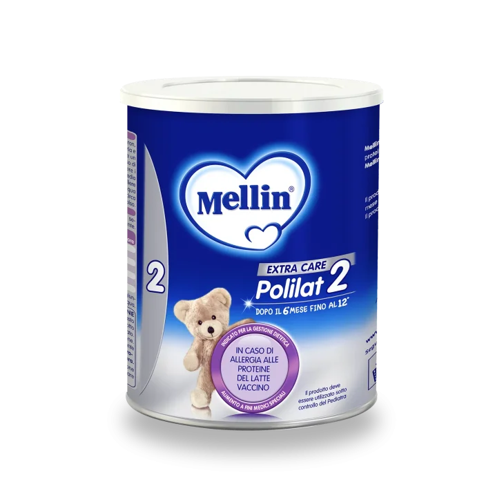 Mellin Polilait 2 Latte Speciale per il Trattamento delle Allergie 400 g