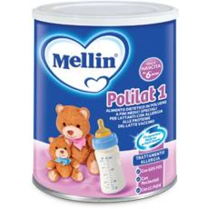 Mellin Polilat 1 Latte di Crescita Trattamento Allergie 400 g
