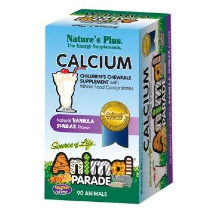 Nature's Plus Animal Parade Calcio Integratore di Calcio per Bambini