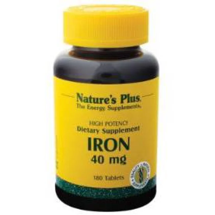 Nature's Plus Ferro mg 40 Integratore di Ferro