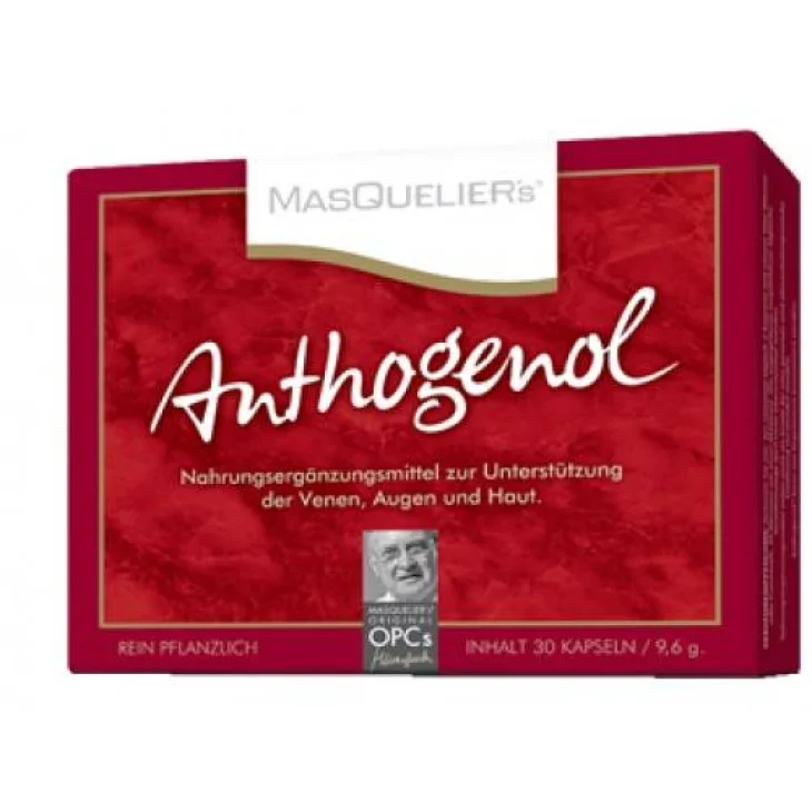 Nature's Plus Masquelier's Anthogenol Integratore antiossidante 30 capsule