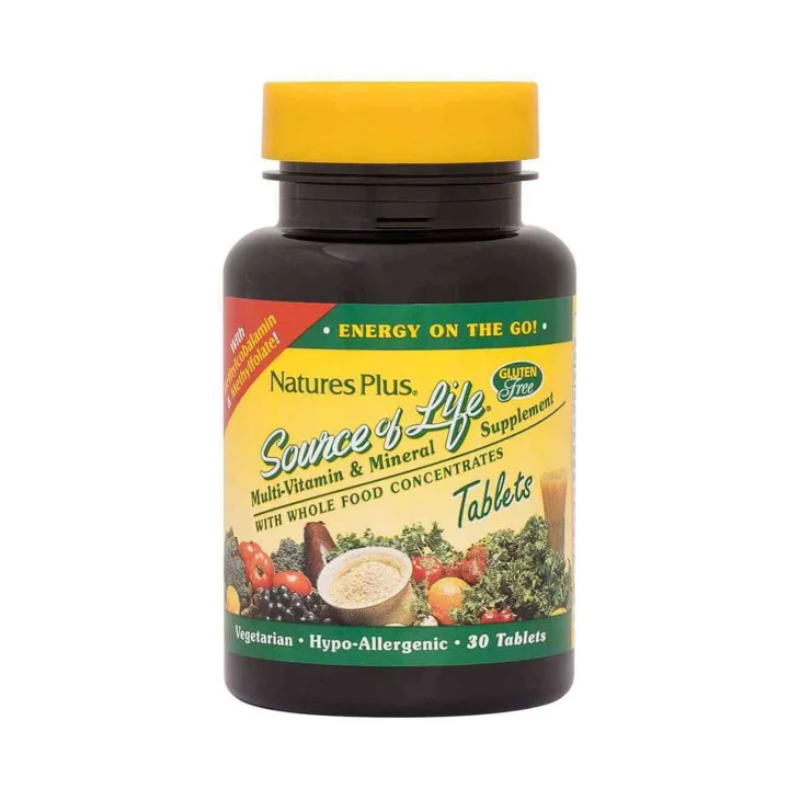 Nature's Plus Source of Life Integratore energetico 30 tavolette