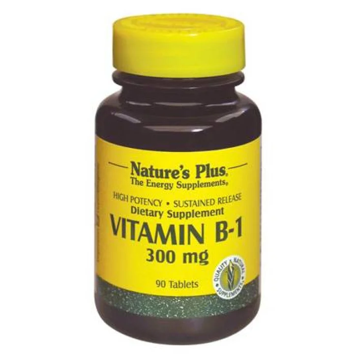 Nature's Plus Vitamina B1 - Tiamina Integratore Vitaminico