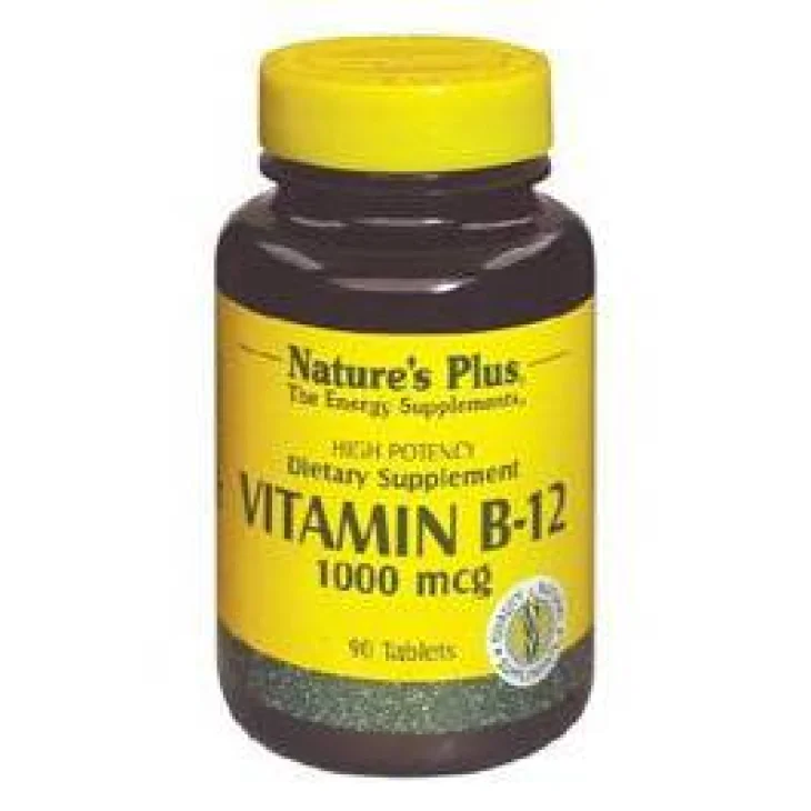 Nature's Plus Vitamina B12 mcg 1000 Integratore Vitaminico
