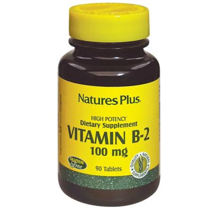 Nature's Plus Vitamina B2-Riboflavina Integratore per Dimagrire