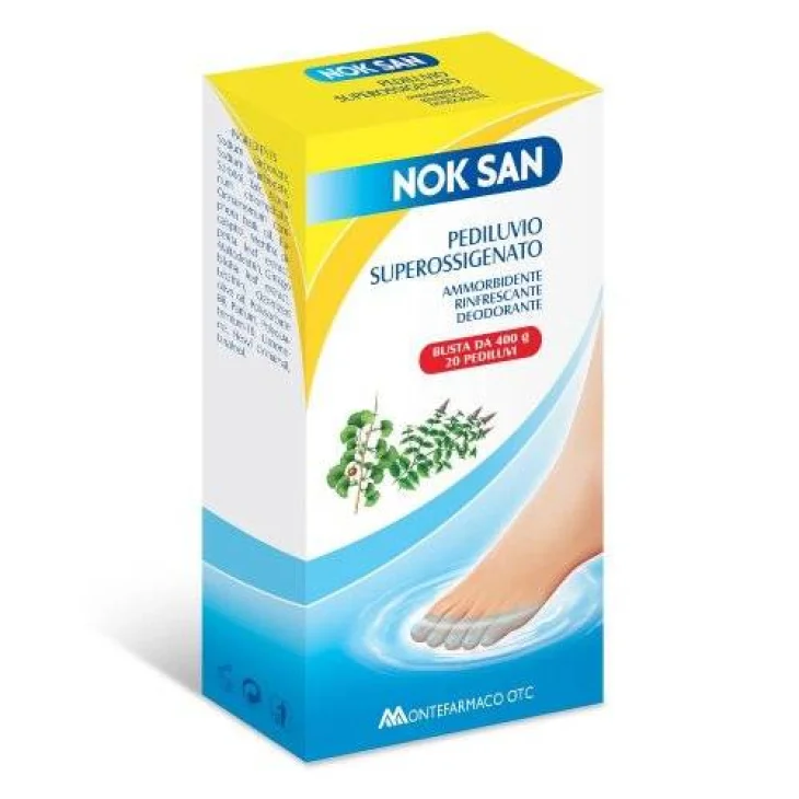 Montefarmaco NOK SAN Pediluvio superossigenato contro calli 400 g