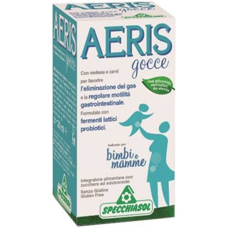 Specchiasol Aeris Gocce Integratore contro i Gas Intestinali