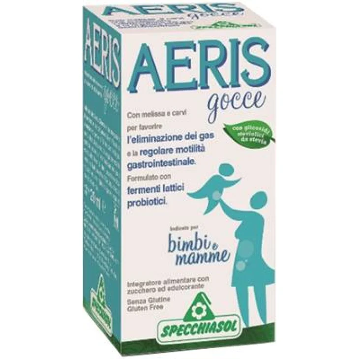 Specchiasol Aeris Gocce Integratore contro i Gas Intestinali