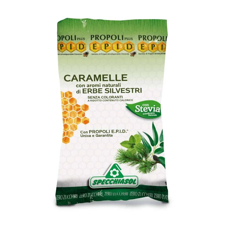 Specchiasol Propoli Plus Epid Caramelle alle Erbe Silvestri