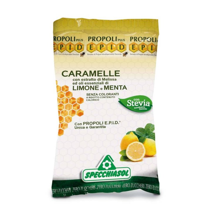 Specchiasol Propoli Plus Epid Caramelle agli Estratti di Melissa Limone e Menta