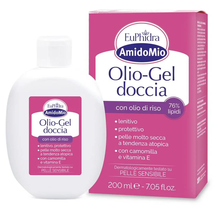 Euphidra AmidoMio Olio-Gel Doccia Detergente 200 ml