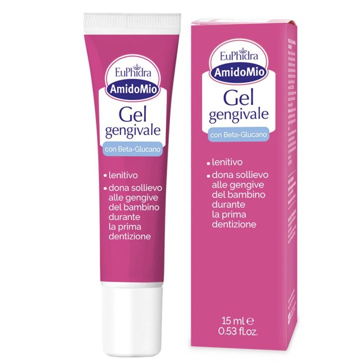 Euphidra AmidoMio Gel Gengivale per la Dentizione dei Bambini 15 ml