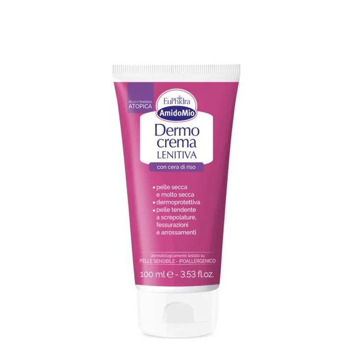 Euphidra AmidoMio Dermo Crema Lenitiva per Pelli Secche e Arrossate 100 ml