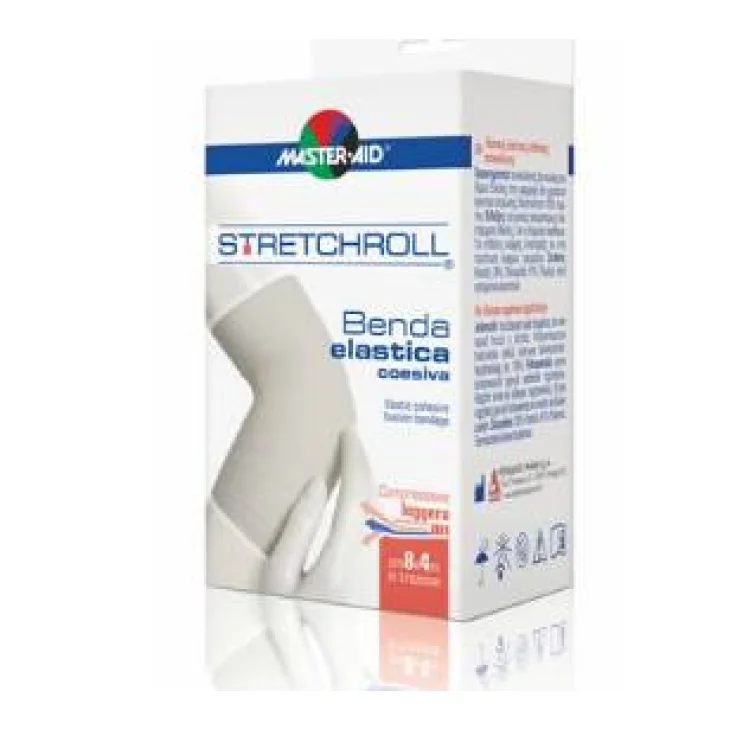 Master Aid Stretchroll Benda elastica coesiva 1 benda - 10 x 4 metri
